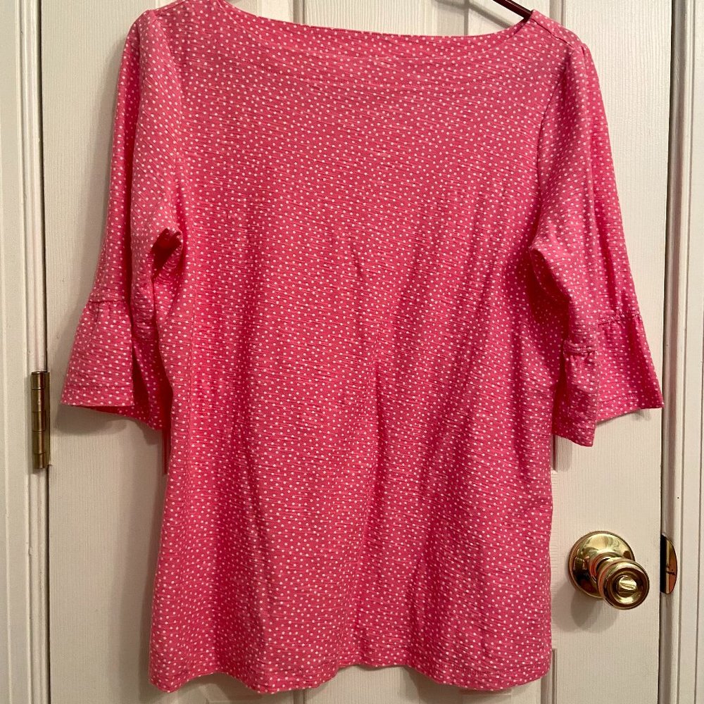 Lilly Pulitzer Pink Polka Dot Top